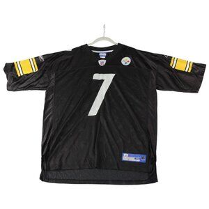 Reebok XL NFL Ben Roethlisberger On Field Football Jersey Pittsburg Steelers